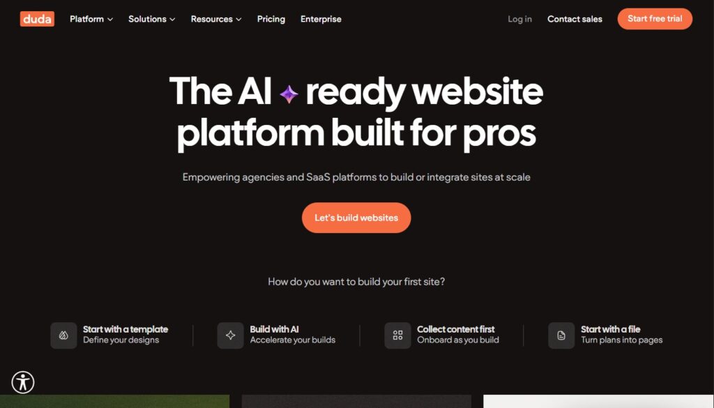 TOP 5 WEBSITE BUILDERS WORTH YOUR MONEY duda