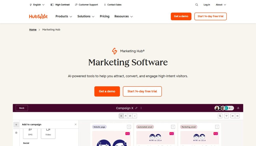 TOP 5 ONLINE MARKETING TOOLS FOR SMALL BUSINESSES hubspot